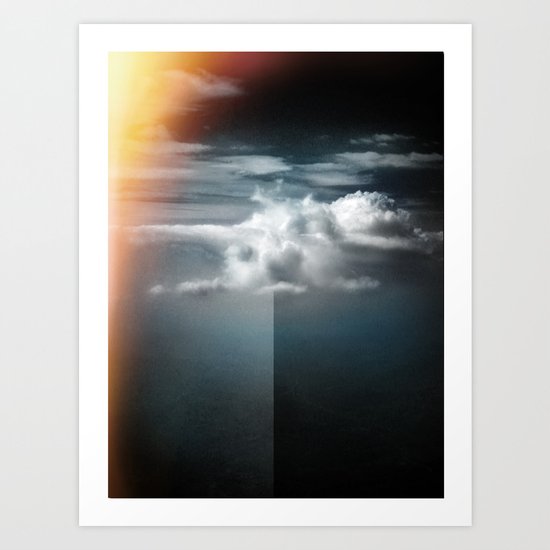 Cloud in the northern sky Art Print