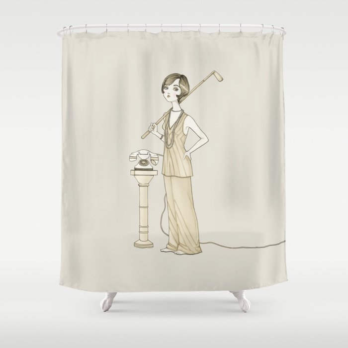 The Great Gatsby - Movies & Outfits Shower Curtain