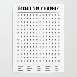 Forgot Your Phone? Poster