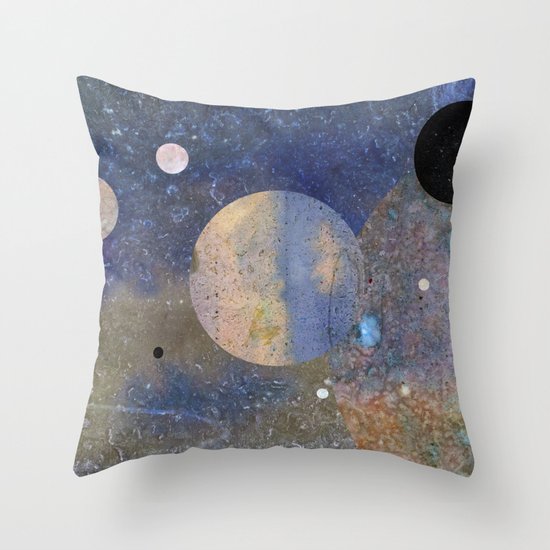 Out Of This World Throw Pillow by Peter Coleman Society6