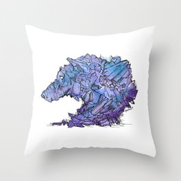 Crystalline Spirit Throw Pillow