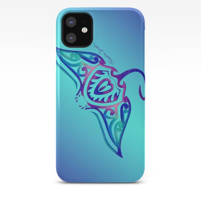 Tribal Manta Ray Iphone Case By Artsytoocreations Society6