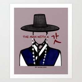 THE MAN WITH A GAT Art Print