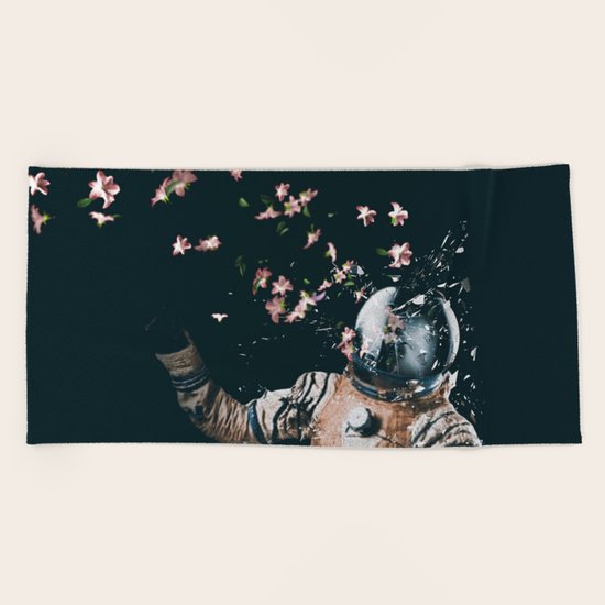 Shattered Beach Towel