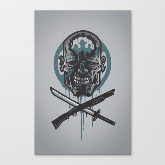 Dead Men Walking Canvas Print