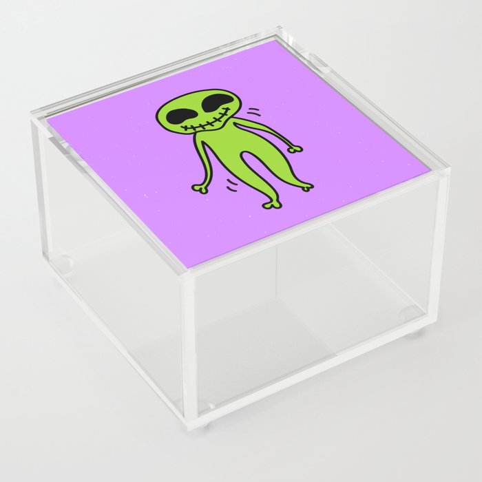 Cheerful Alien Acrylic Box