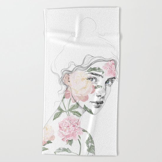 Botanical #1 Beach Towel