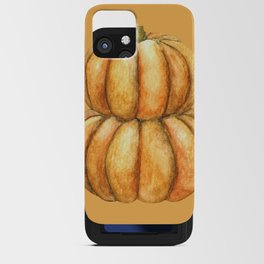 Pumpkins Watercolor iPhone Card Case