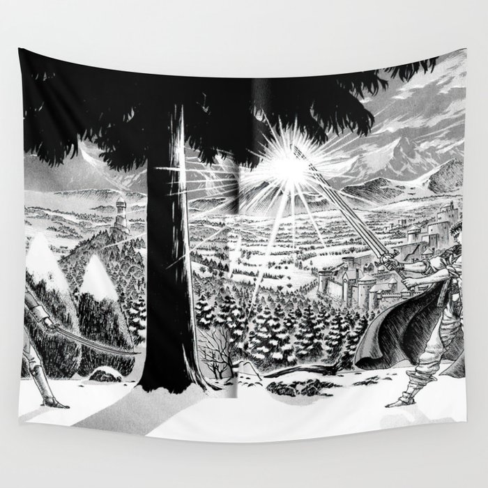 Berserker Armor Wall Tapestry