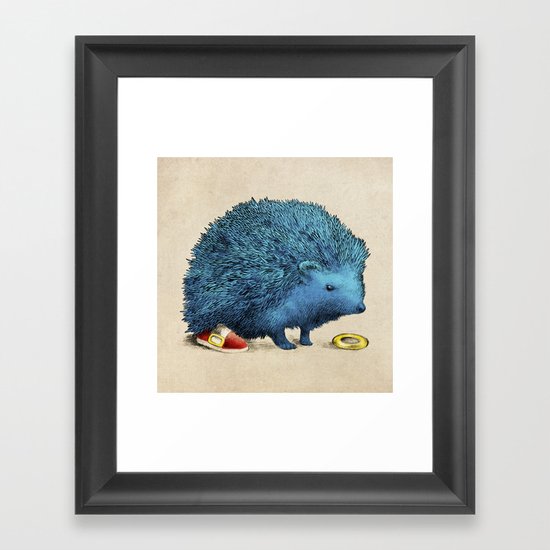 Sonic Framed Art Print