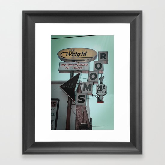 The Wright Framed Art Print