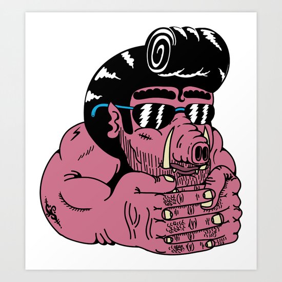 Pigo Art Print