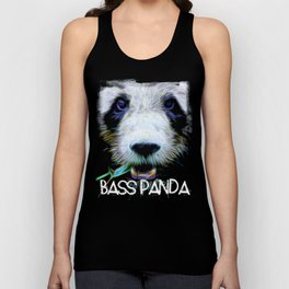 Electric Bass Panda Tank Top