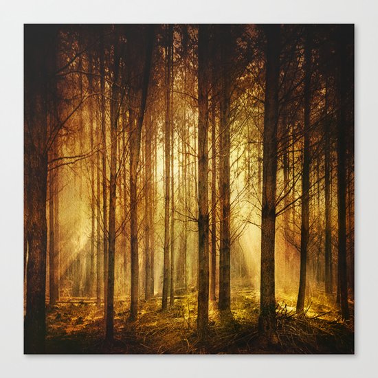 Golden Nature. Canvas Print