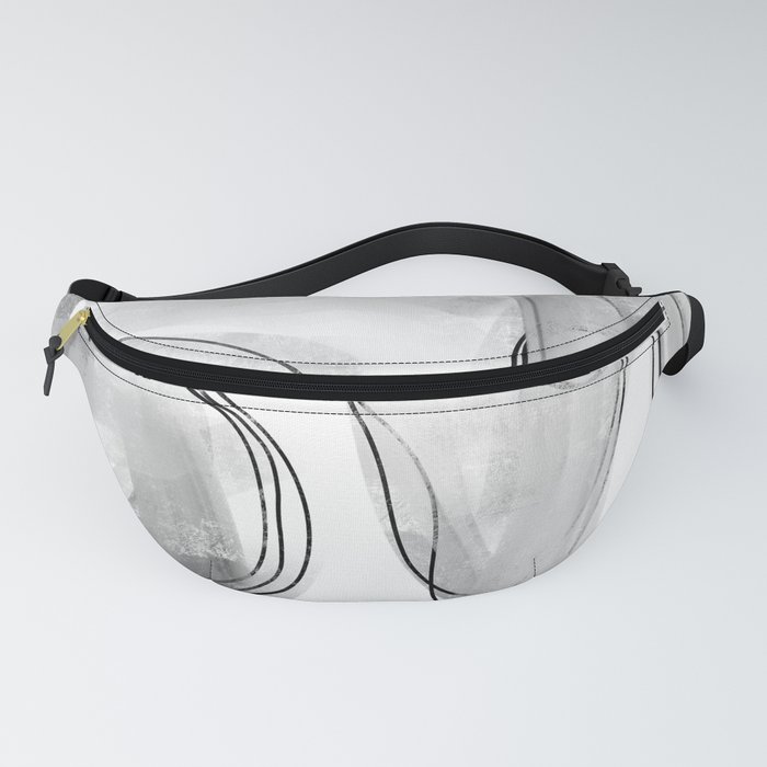 A Study in Balance - Minimal Contemporary Abstract Fanny Pack