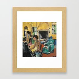 Piano Boy Framed Art Print