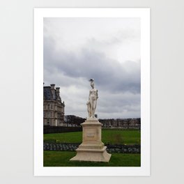 Jardin des Tuileries Art Print