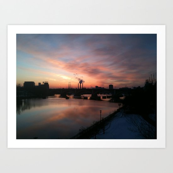 Minneapolis Art Print