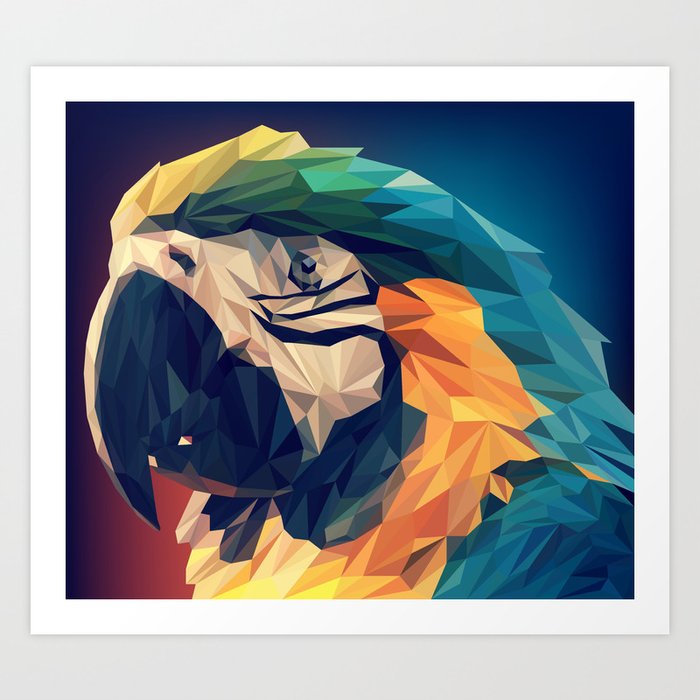 Parrot Head Illustration Vector Art Print By Limitlessdesign Society6 See more ideas about parrot, parrot training, pet birds. parrot head illustration vector art print by limitlessdesign