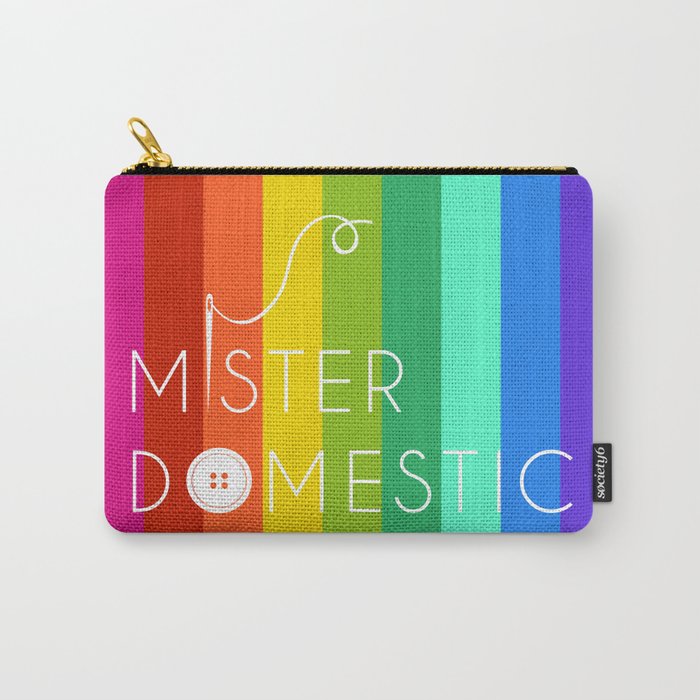 Mister Domestic Rainbow Carry-All Pouch