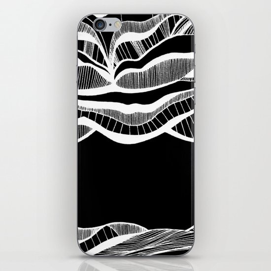 Positive negativism iPhone & iPod Skin