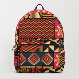 Ethnic ornament Backpack