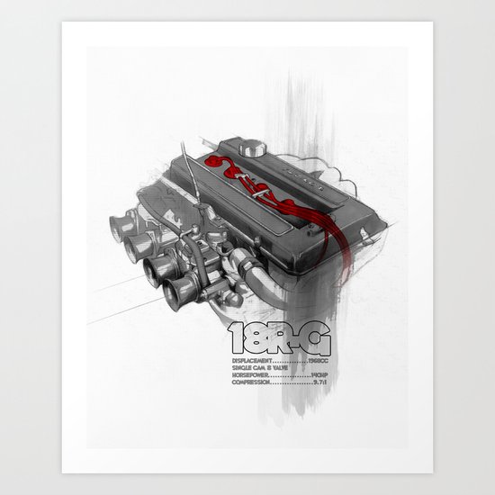 18RG Art Print