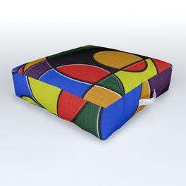 Abstract #223 Outdoor Floor Cushion