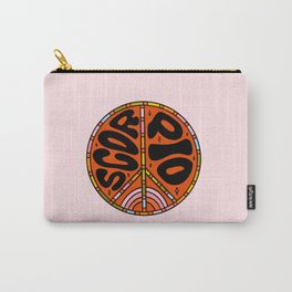 Scorpio Peace Sign Carry-All Pouch