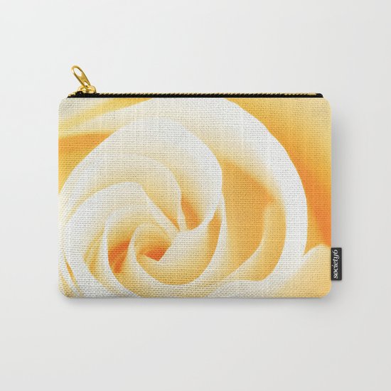 Rose´s heart II - Yellow beautiful rose flower Carry-All Pouch