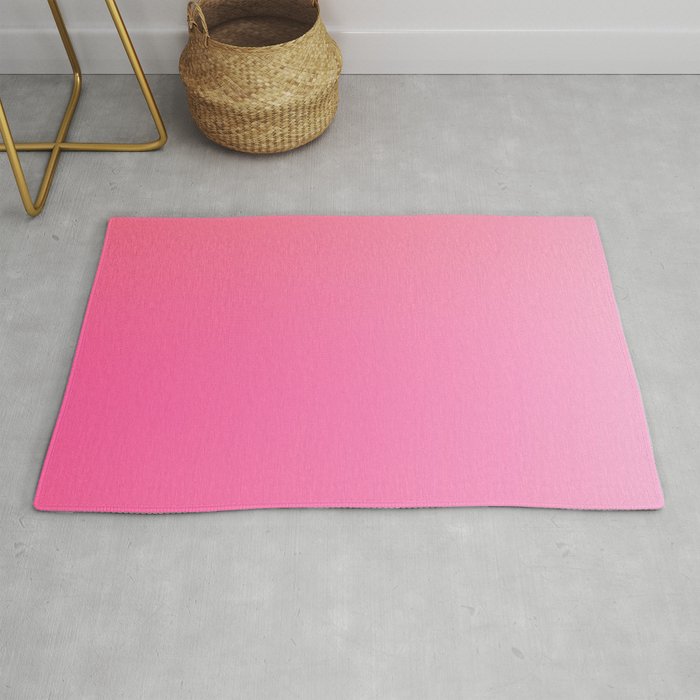 16 Pink Gradient Background Colour Palette 220721 Aura Ombre Valourine Digital Minimalist Art Rug