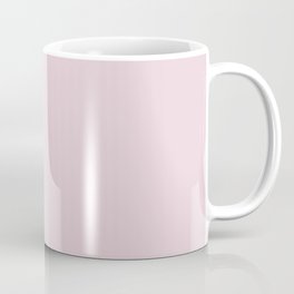 Ultra Pale Pastel Pink Solid Color (Hue / Shade) Matches Sherwin Williams Lighthearted Pink SW 6568 Coffee Mug