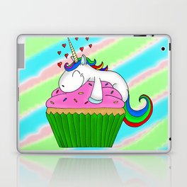 Chibi Unicorn cupcake Laptop & iPad Skin