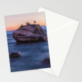 Bonsai Rock at Dusk Stationery Card