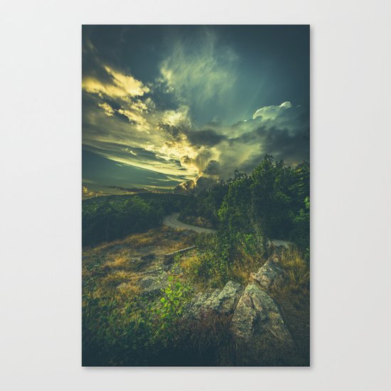Road to oblivion Canvas Print