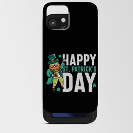 Happy St Patrick's Day iPhone Card Case