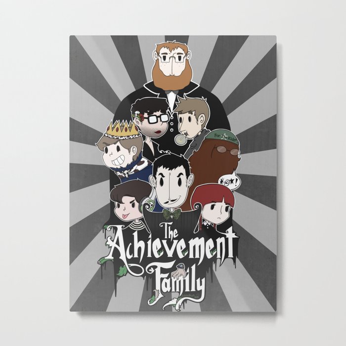 The Achievement Family  Metal Print