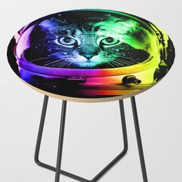 Astronaut Cat Side Table