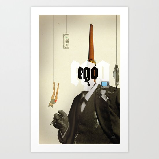 The truth is dead 5 Art Print