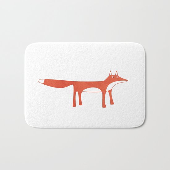Mr Fox Bath Mat