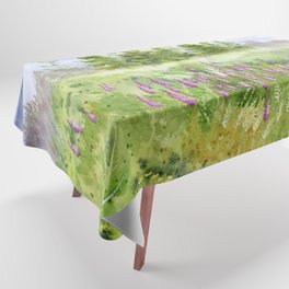 Wildflowers Impressions  Tablecloth