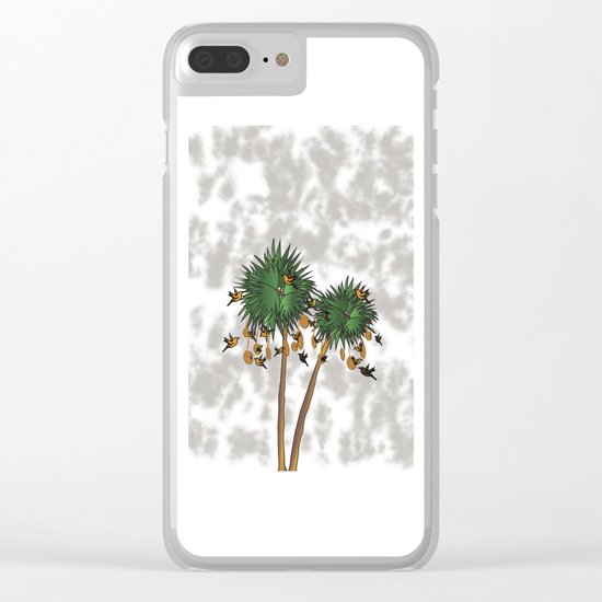 tree1 Clear iPhone Case
