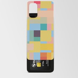Unktehila - Abstract Colorful Pixel Pattern Android Card Case