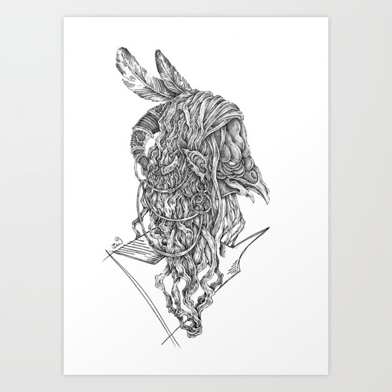 skeksis Art Print