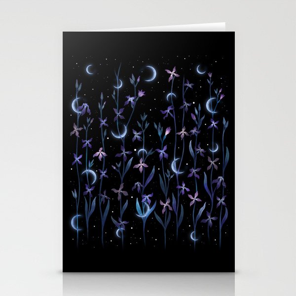 Greeting the Moon - Matthiola Stationery Cards