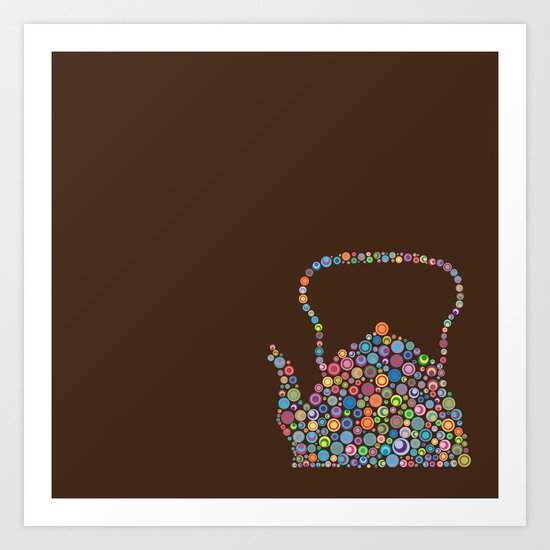 teapot / tetera Art Print