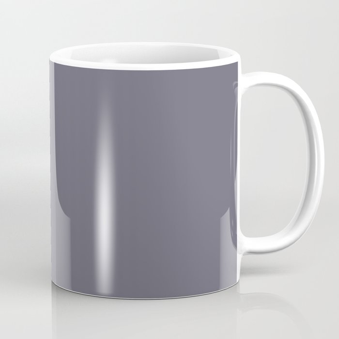 Gray-Purple Punch Coffee Mug