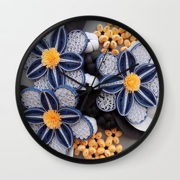 Quilling Wall Clocks For Any Decor Style Society6