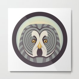 Great Gray Owl Metal Print