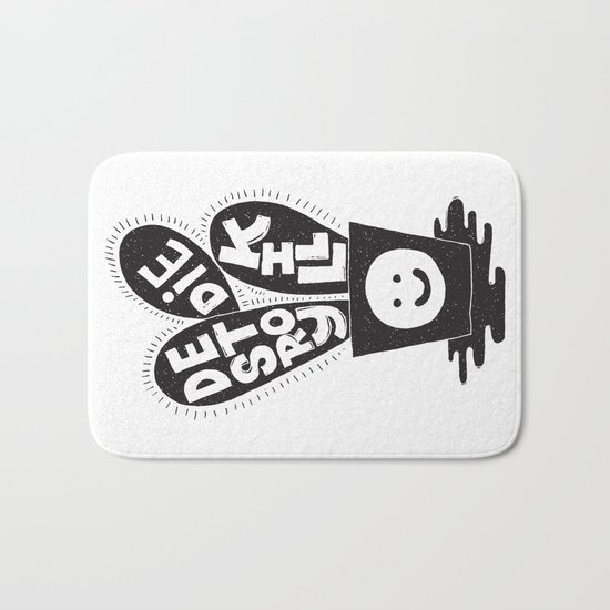 cactus die kill destroy Bath Mat